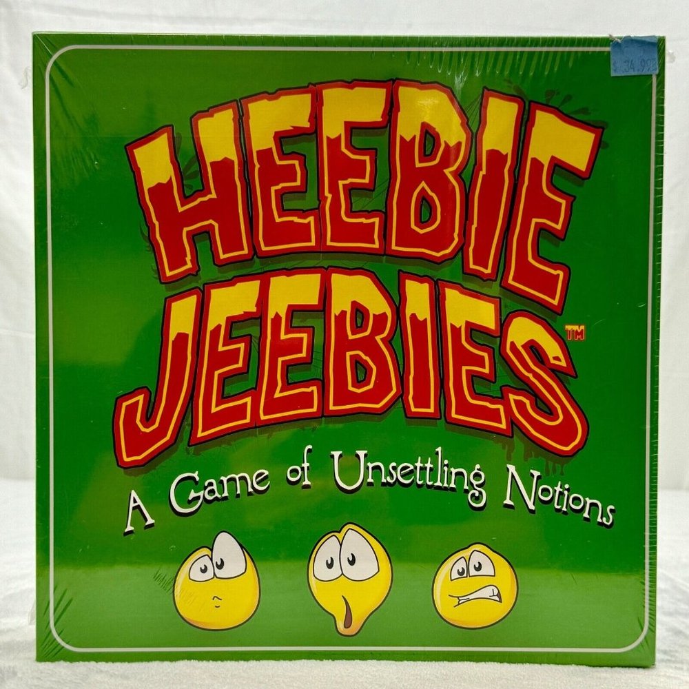 Heebie Jeebies A Game of Unsettling Notions Zipwhaa 2012 Brand New Sealed